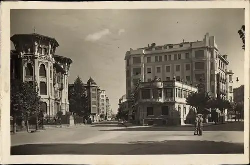 Ak Pamplona Navarra, Calle Francisco Bergamin