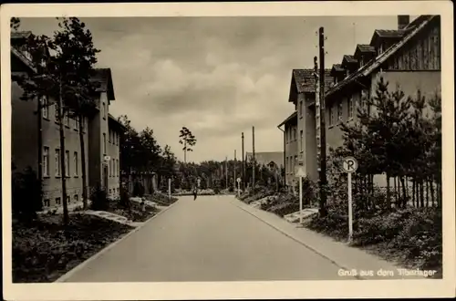 Ak Świebodzin Schwiebus Ostbrandenburg, Tiborlager, Straßenpartie