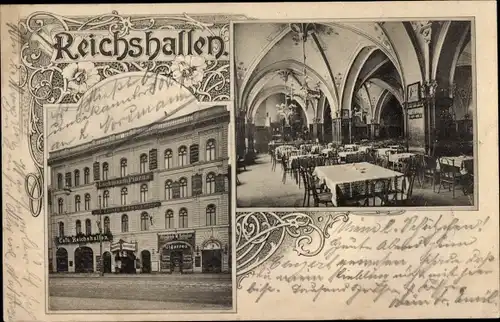 Ak Berlin Mitte, Reichshallen, Leipziger Straße 77