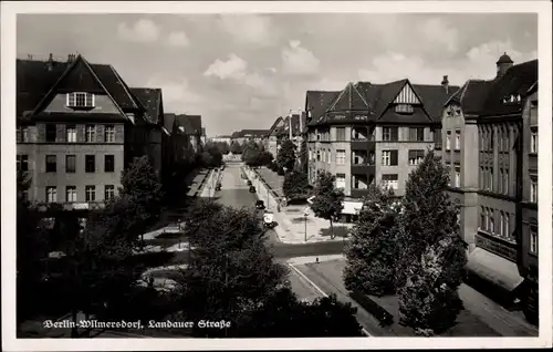 Ak Berlin Wilmersdorf, Landauer Straße