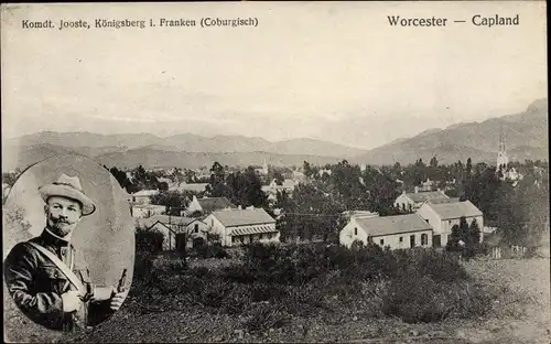 Ak Worcester Western Cape Südafrika, Burenkommandant Koos Jooste