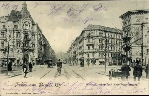 Ak Berlin Schöneberg, Kleiststraße, Luther-Straße, Nettelbeck-Straße