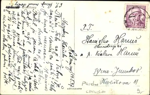 Ak Slatiňany Slatinian Reg. Pardubice, Nasavrcka Ulice, Straßenpartie, Kinder