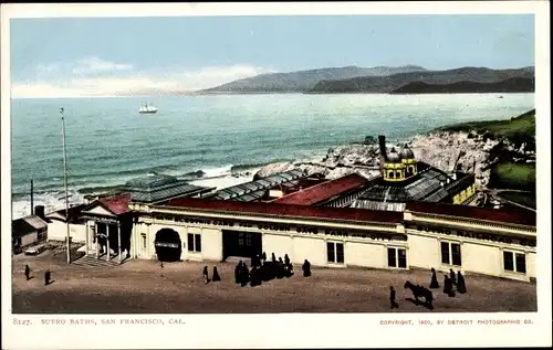 Ak San Francisco Kalifornien USA, Sutro Baths