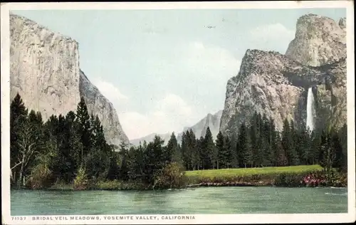 Ak Yosemite-Nationalpark, Kalifornien, USA, Bridal Veil Meadows