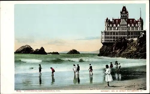 Ak San Francisco Kalifornien USA, Cliff House
