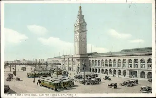 Ak San Francisco Kalifornien USA, Ferry Building