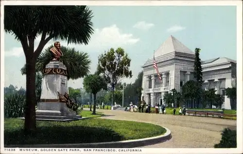 Ak San Francisco Kalifornien USA, Golden Gate Park, Museum