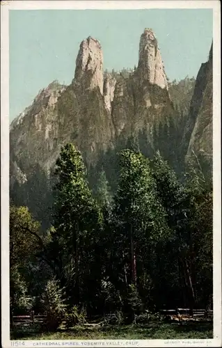 Ak Yosemite-Nationalpark, Kalifornien, USA, Kathedralentürme