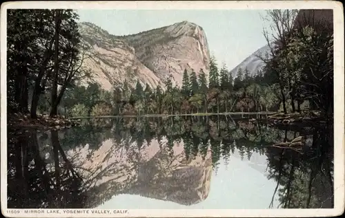 Ak Yosemite Nationalpark Kalifornien USA, Mirror Lake