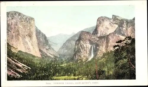 Ak Yosemite-Nationalpark, Kalifornien, USA, von Artist's Point