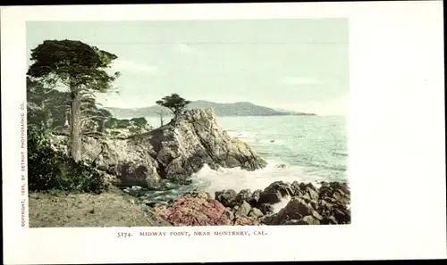 Ak Monterey, Kalifornien, USA, Midway Point