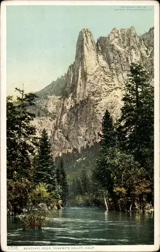 Ak Yosemite Nationalpark Kalifornien USA, Sentinel Rock