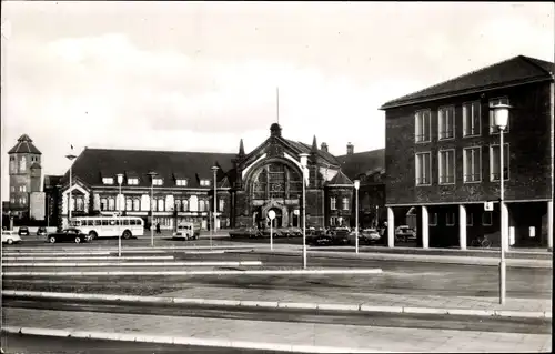 Ak Osnabrück in Niedersachsen, Blick auf den Hauptbahnhof