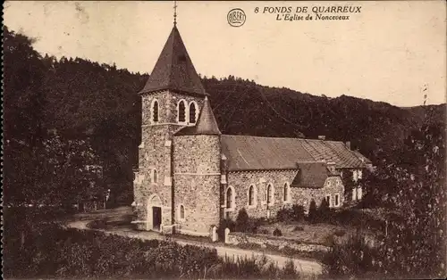 Ak Nonceveux Aywaille Wallonie Lüttich, Kirche