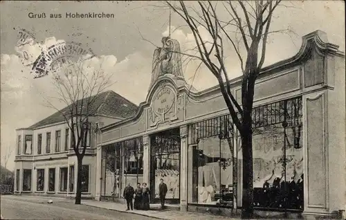 Ak Hohenkirchen Georgenthal in Thüringen, Geschäftshaus, Schaufenster