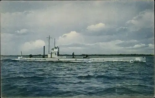Ak Deutsches Unterseeboot, U-Boot U 15