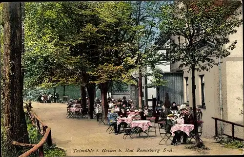 Ak Gessen Kauern Thüringen, Gasthaus Talmühle