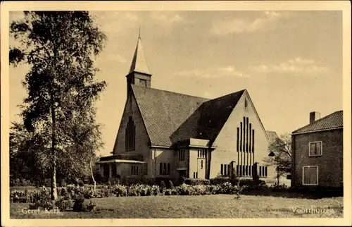 Ak Voorthuizen Barneveld Gelderland Niederlande, Geref. Kerk