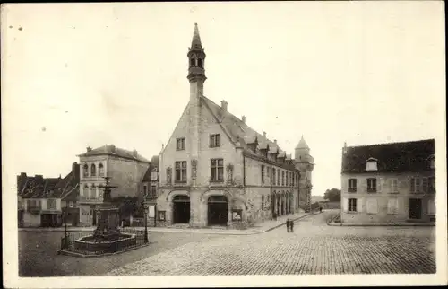 Ak Clermont Oise, Rathaus