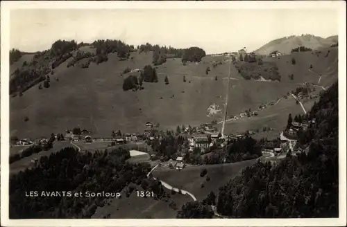 Ak Les Avants Montreux Kanton Waadt, Col de Sonloup