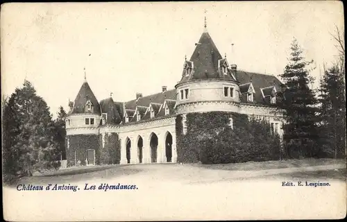 Ak Antoing Wallonie Hennegau, Le Chateau