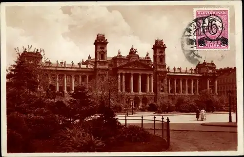 Ak Budapest Ungarn, Justizpalast