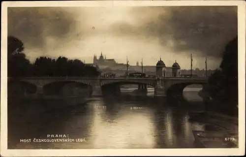 Ak Praha Prag, Brücke