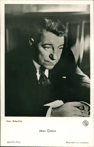 Ak Schauspieler Jean Gabin, Portrait