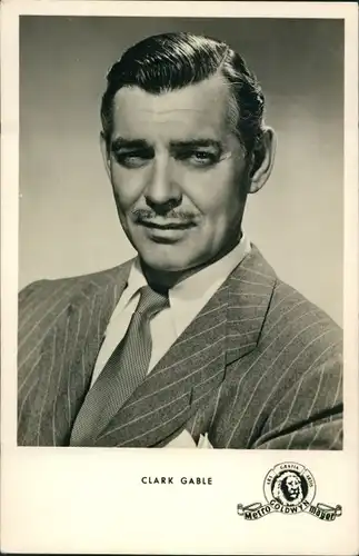 Ak Schauspieler Clark Gable,  Portrait