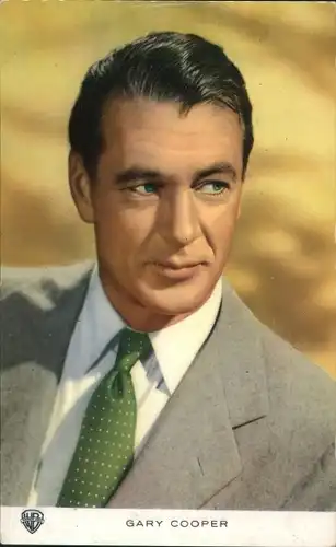 Ak Schauspieler Gary Cooper, Portrait