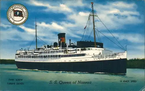 Ak Dampfer Queen of Nassau, Eastern Shipping Corp.