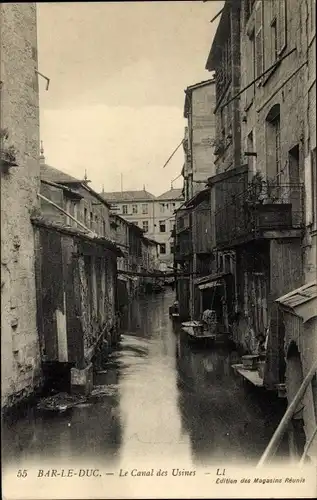 Ak Bar le Duc Meuse, Fabrikkanal
