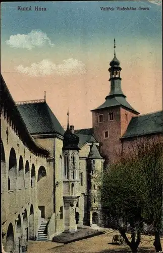 Ak Kutná Hora Kuttenberg Mittelböhmen, Welscher Hof