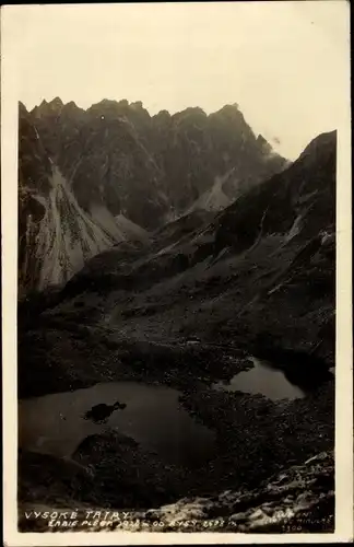 Ak Vysoké Tatry Hohe Tatra Slowakei, Landschsft, See