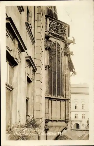 Ak Olomouc Olmütz Stadt, Kirche, Seitenschiff aussen