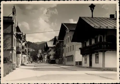 Ak Wörgl Tirol, Straßenpartie