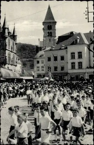 Ak Echternach Luxemburg, Tanzprozession