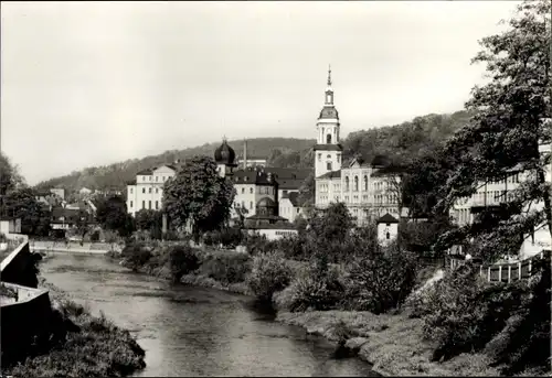 Ak Greiz im Vogtland, Teilansicht, Kirche