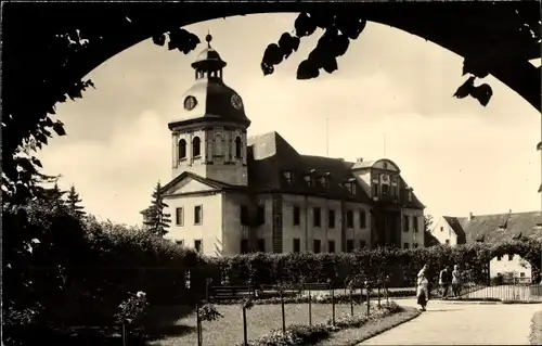 Ak Eisenberg in Thüringen, Schloss, Park