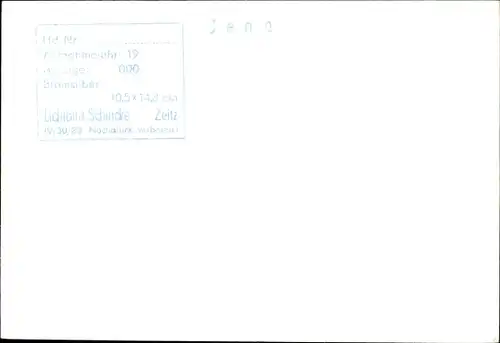 Foto Ak Jena in Thüringen, Rathaus