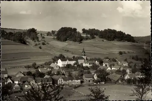 Foto Ak Eineborn in Thüringen, Gesamtansicht