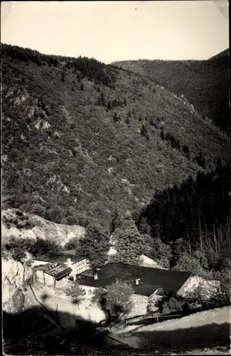 Ak Bad Blankenburg in Thüringen, Schieferbrüche, Schwarzatal