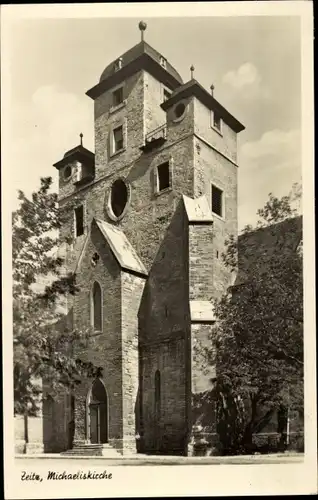 Ak Zeitz im Burgenlandkreis, Michaeliskirche