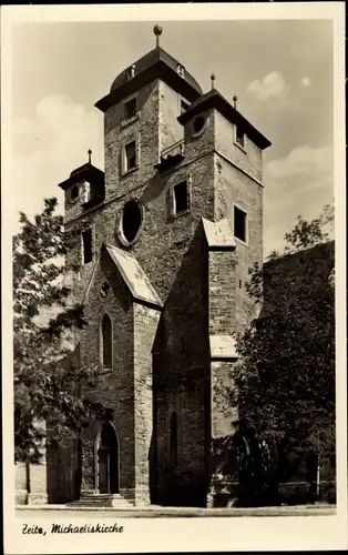 Ak Zeitz im Burgenlandkreis, Michaeliskirche