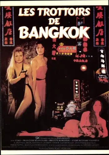 Ak Schauspielerin Françoise Blanchard, Schauspielerin Yoko, Film les Trottoirs de Bangkok