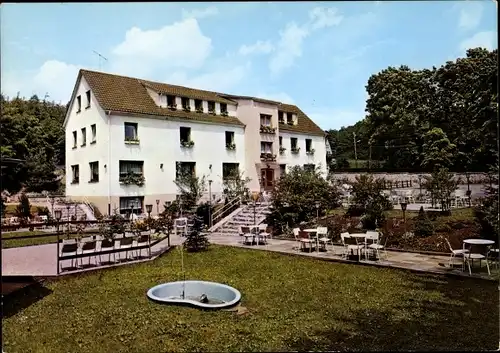 Ak Sachsenberg Lichtenfels in Hessen, Hotel Pension Rudolf