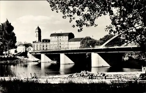 Ak Fürstenwalde an der Spree, Brücke der Thälmann Pioniere
