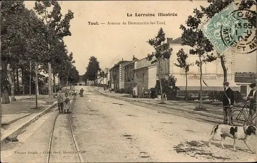 Ak Toul Meurthe et Moselle, Avenue de Dommartin les Toul