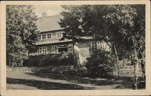 Ak Schneverdingen Lüneburger Heide, Gasthof Landhaus Höpen